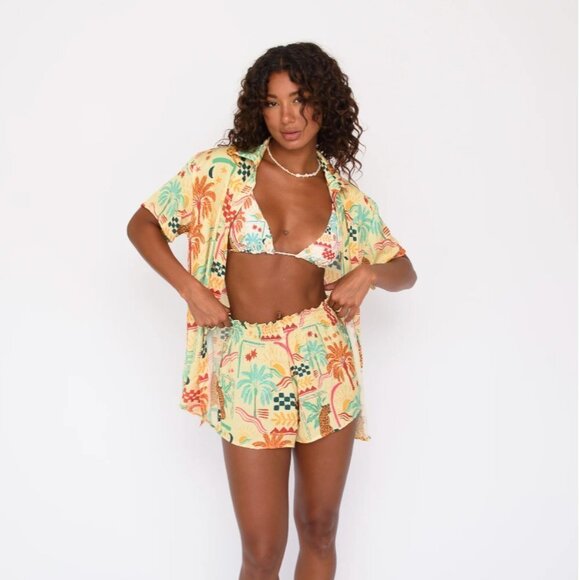 Skatie 'Chase' Button Down in MOZAMBIQUE - Picture 4 of 9